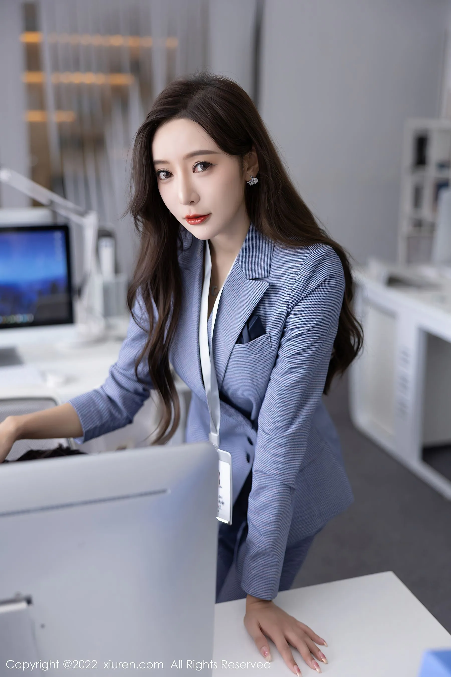  秀人网 No.5629 王馨瑶yanni Ol职业装第15张