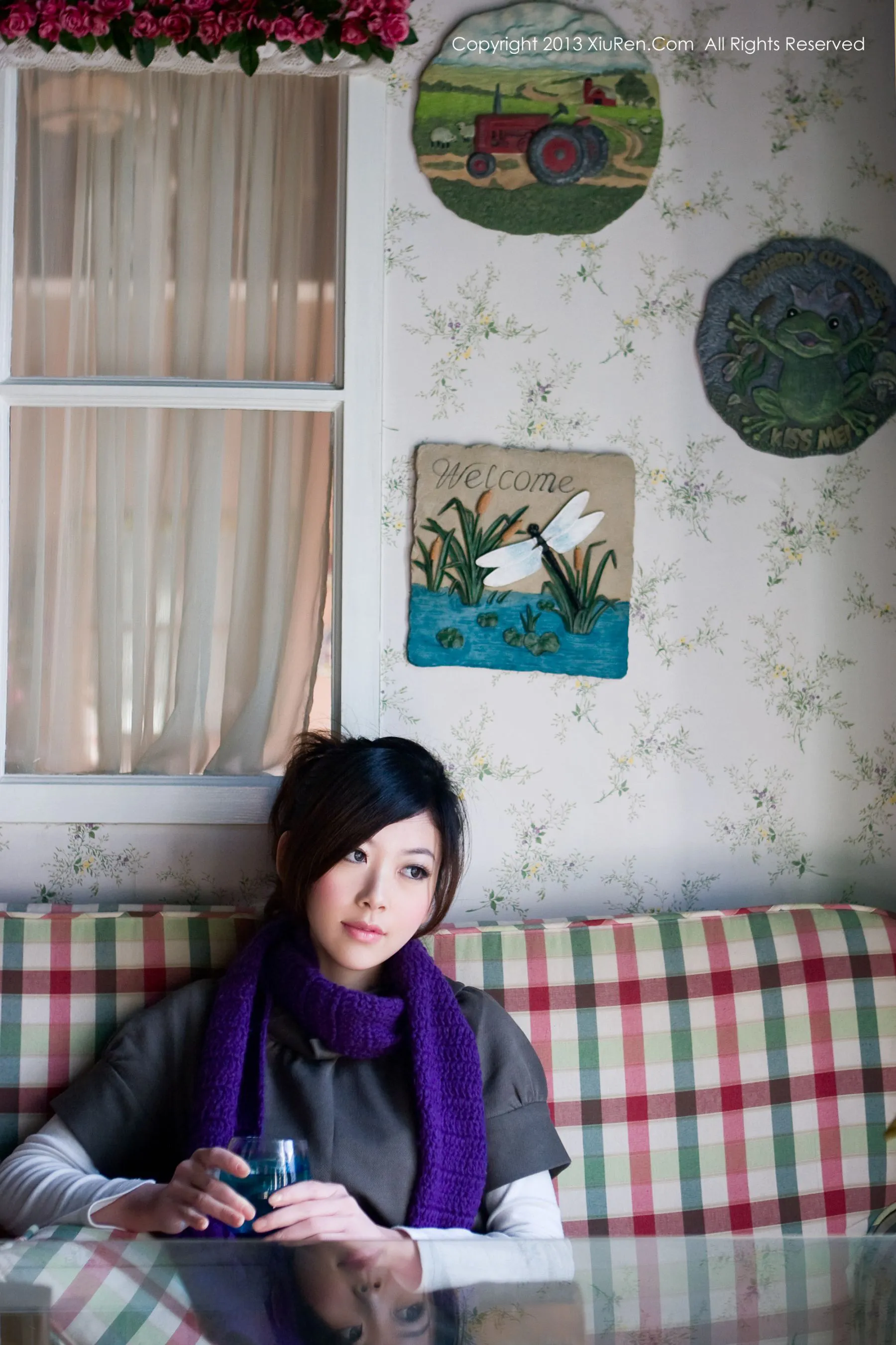  模特加菲《高挑的梦中情人》 秀人网 No.016第15张