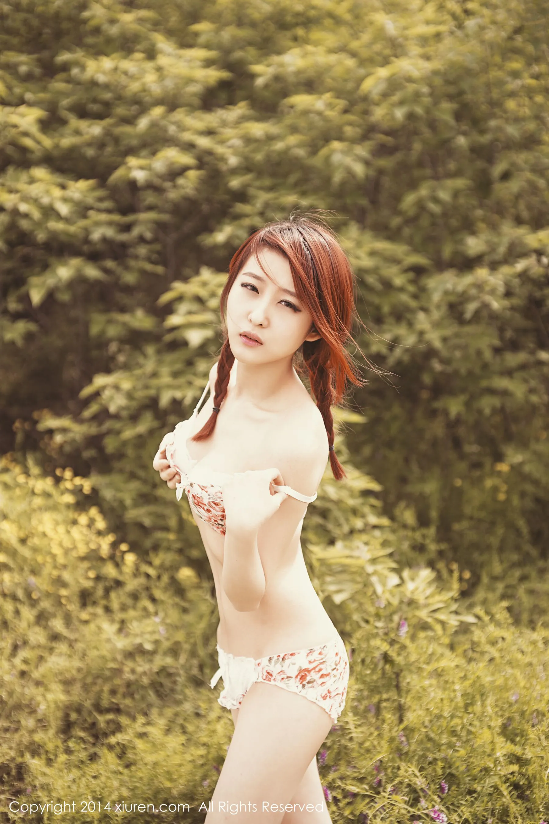  Medusa《阳光少女外拍》 秀人网 No.202第4张