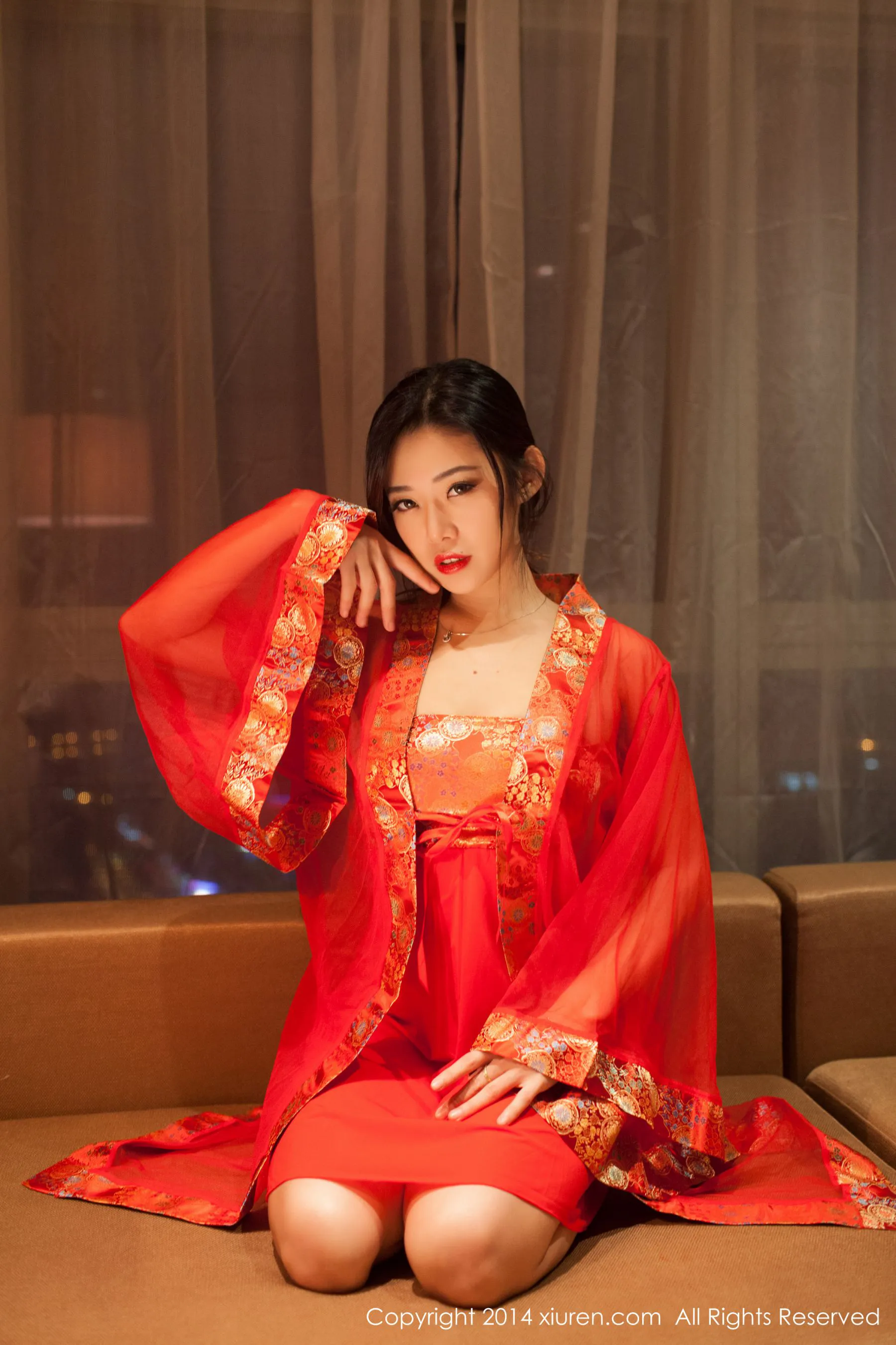  luvian本能《新春主题》 秀人网 No.097第1张