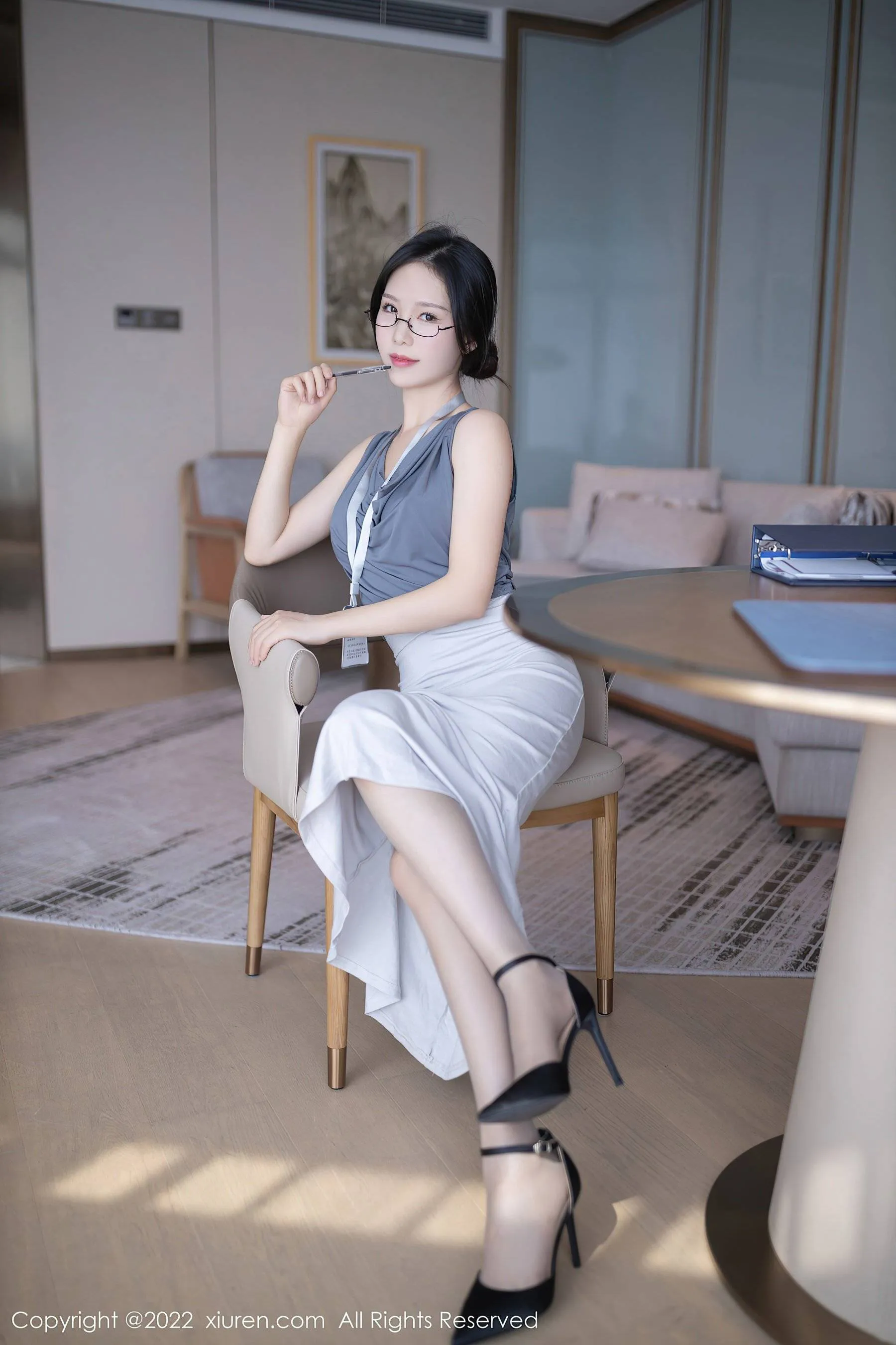  秀人网 No.5900 利世 丝袜长裙第22张