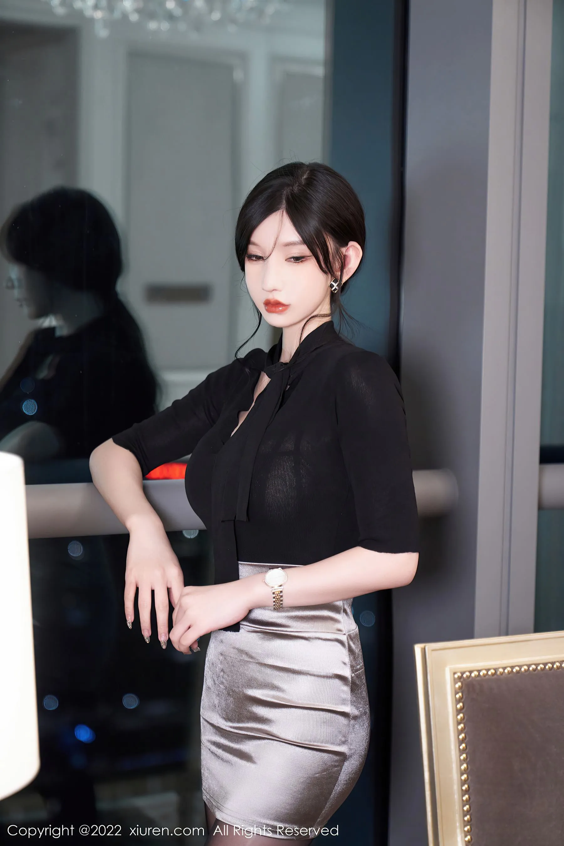  秀人网 No.5777 周于希Sally 黑丝美臀第14张