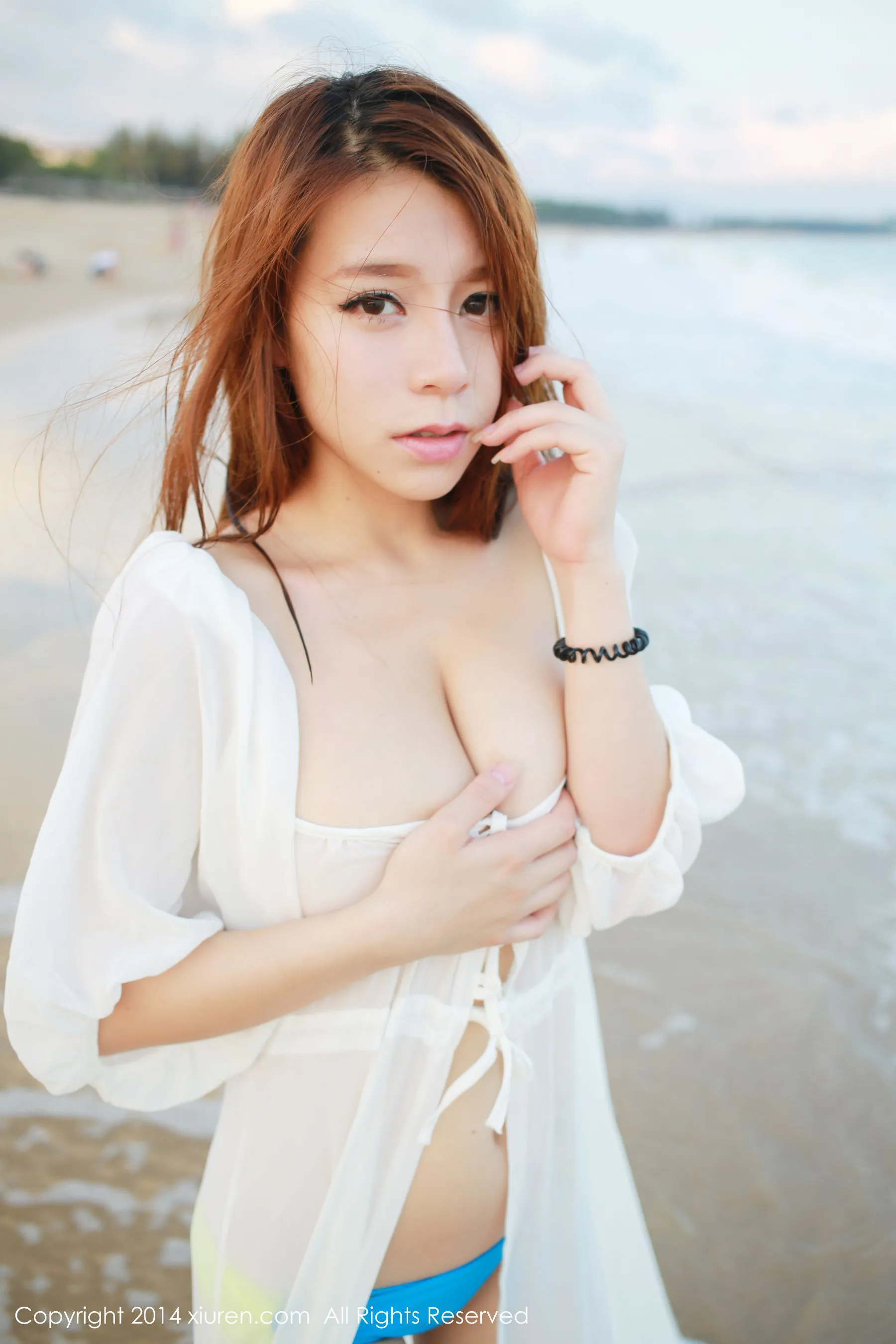 Vetiver嘉宝贝儿《三亚海边风情》 秀人网 No.165第5张