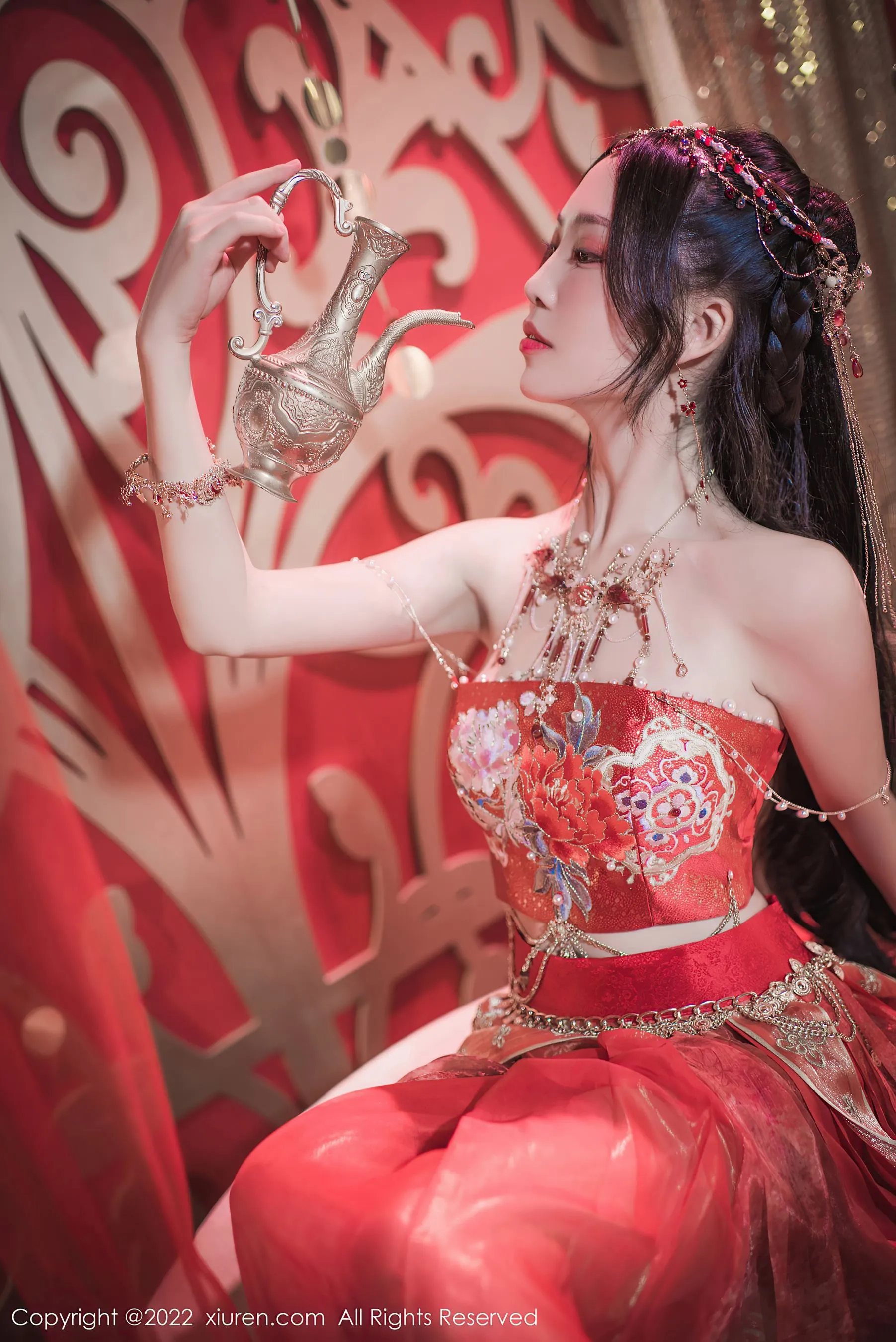  秀人网 No.5699 利世 舞娘美腿第3张