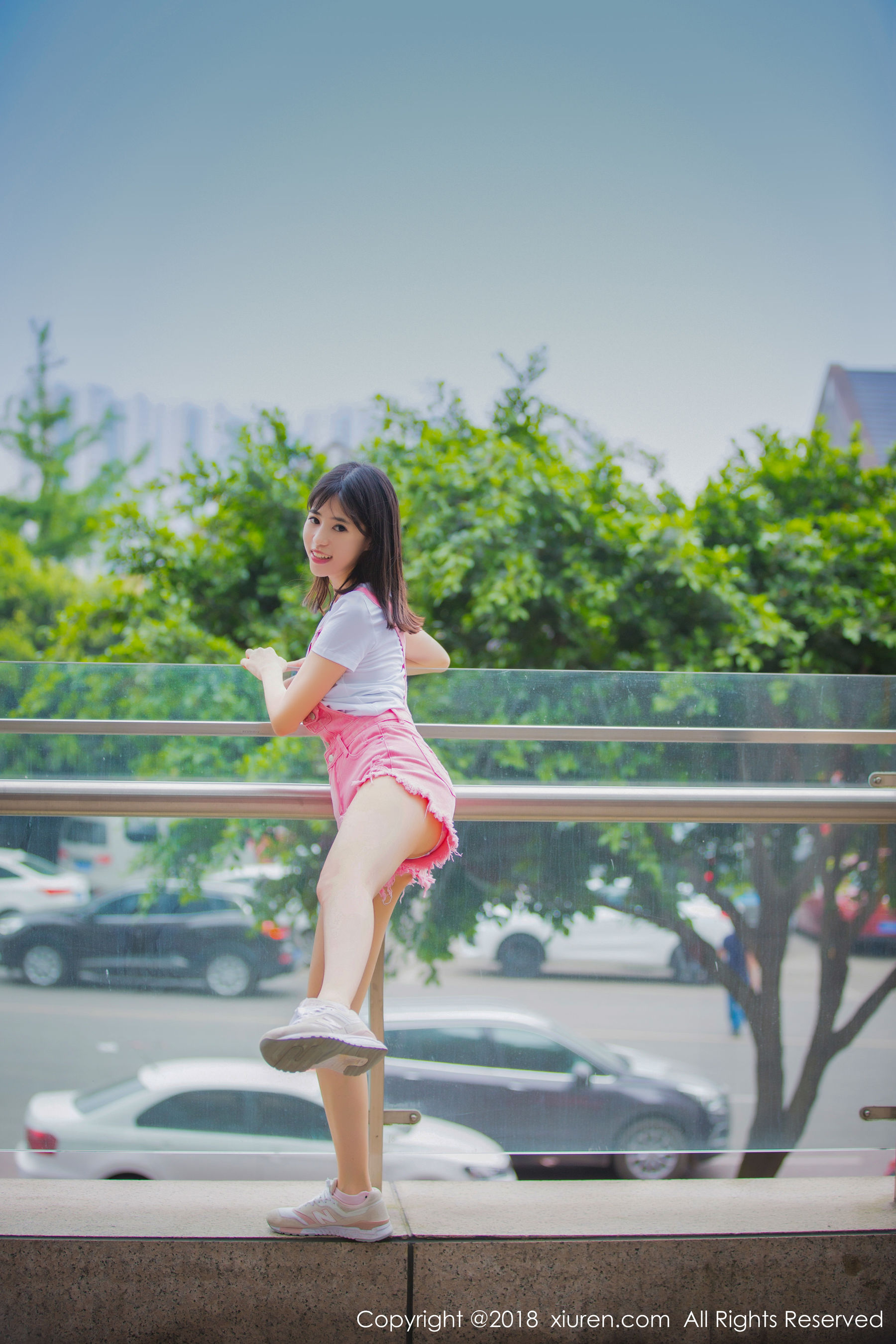  模特艾栗栗栗栗栗栗吖《清新美腿外拍与私房内衣魅惑》 XiuRen 秀人网 No.1026第10张