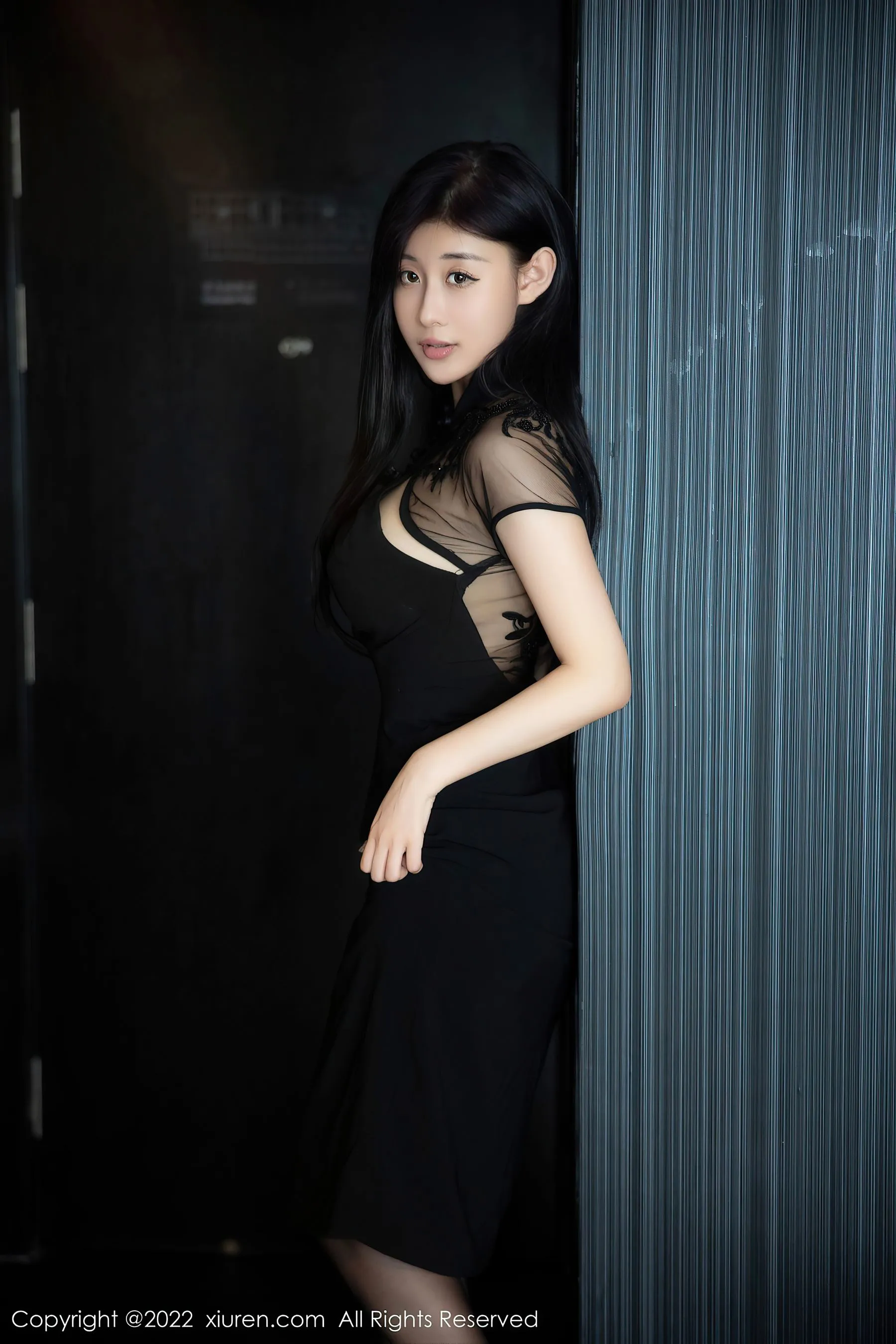  秀人网 No.5691 顾楚楚Maily 黑丝美腿第15张