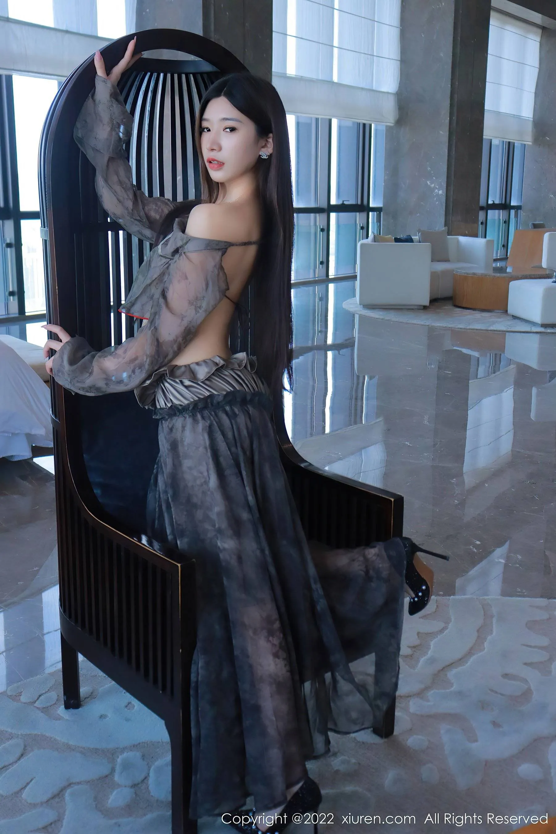  秀人网 No.5857 Hebe韩心雨第9张