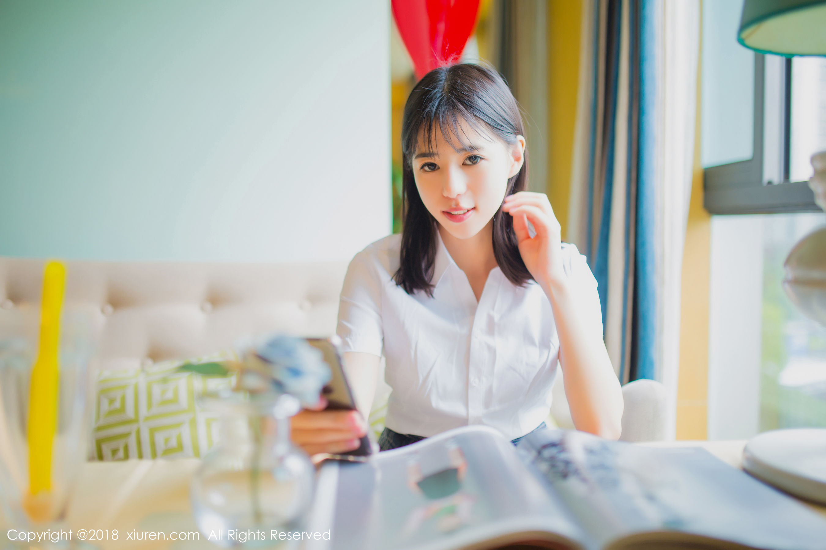 艾栗栗栗栗栗栗吖《女秘OL》 XiuRen 秀人网 No.1014第10张