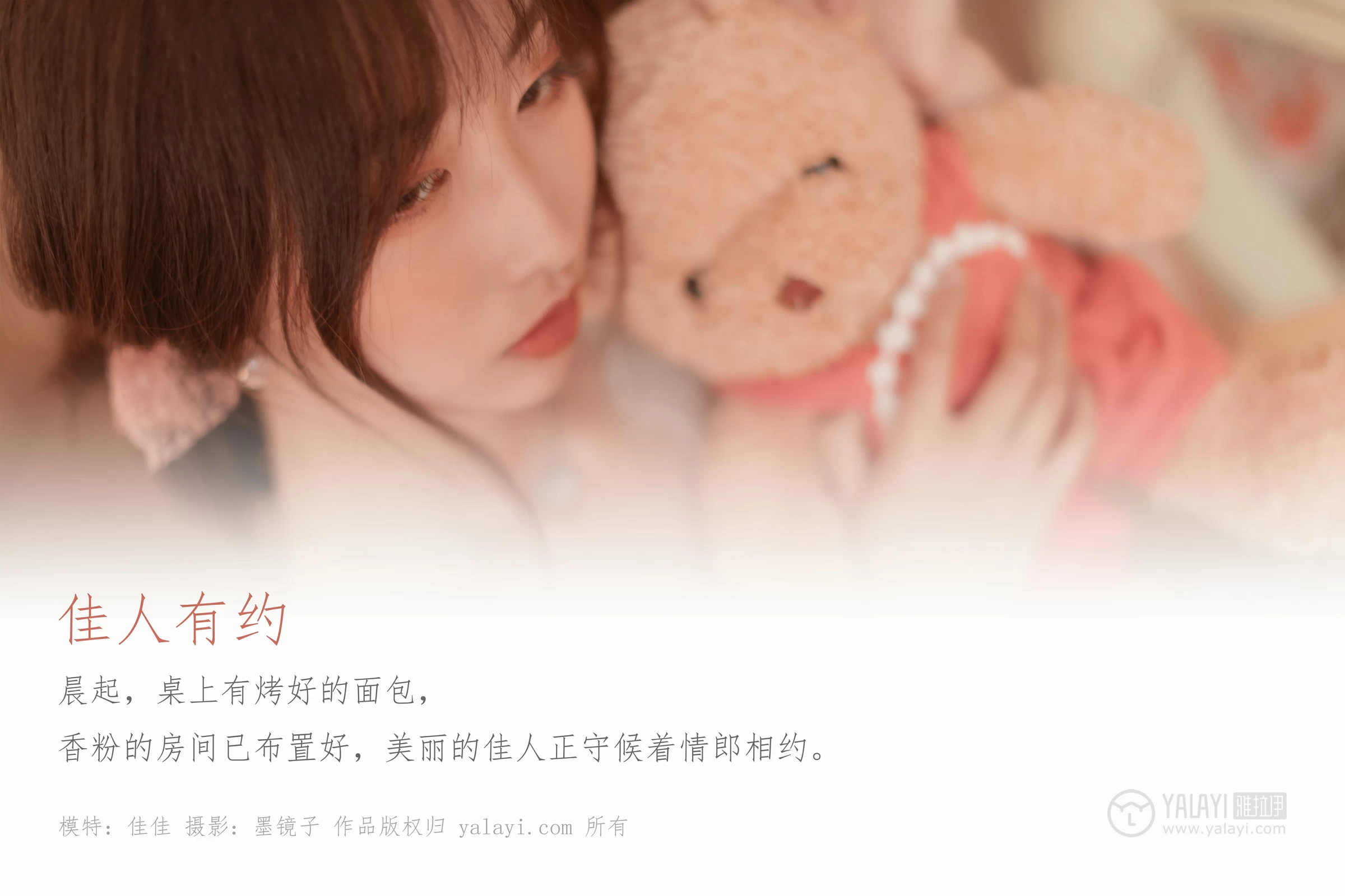 [YALAYI雅拉伊]Vol.443 佳人有约 佳佳 透视情趣内衣性感私房写真集第1张