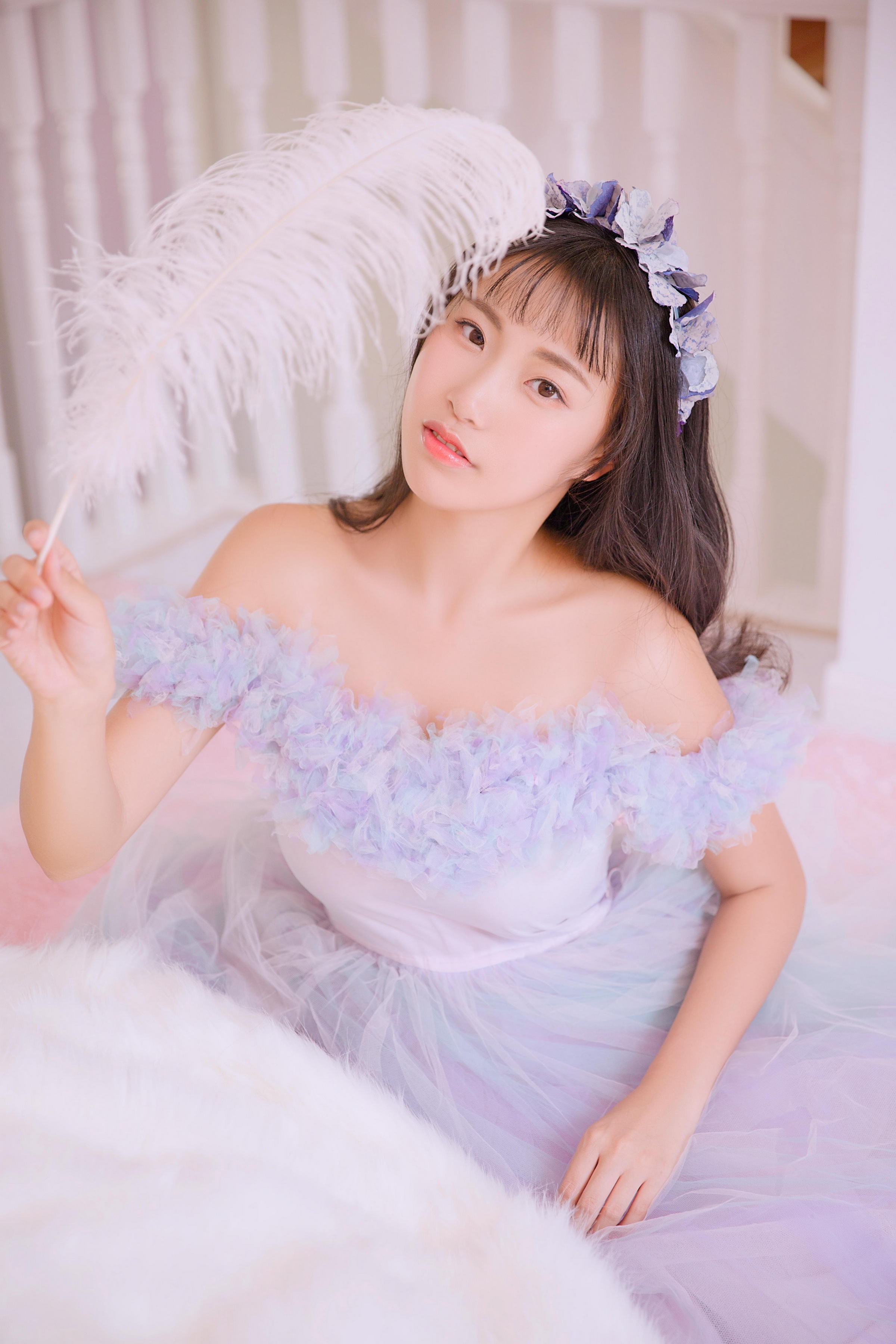 [YALAYI雅拉伊]2022.06.13 秘密花园 清纯少女 JK水手制服与粉色吊带内衣加短裤私房写真集第8张