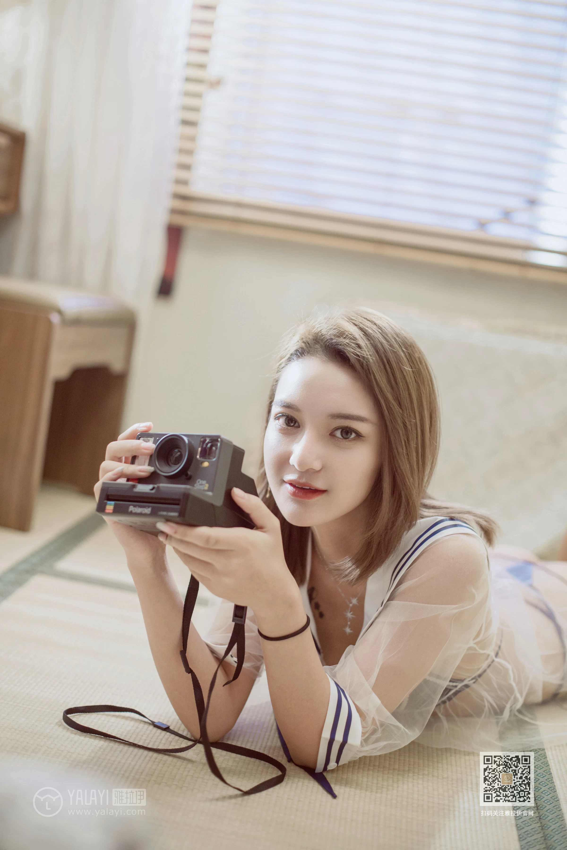 [YALAYI雅拉伊]Vol.545 情趣水手服 刘子炀 透视情趣制服内衣性感私房写真集第8张