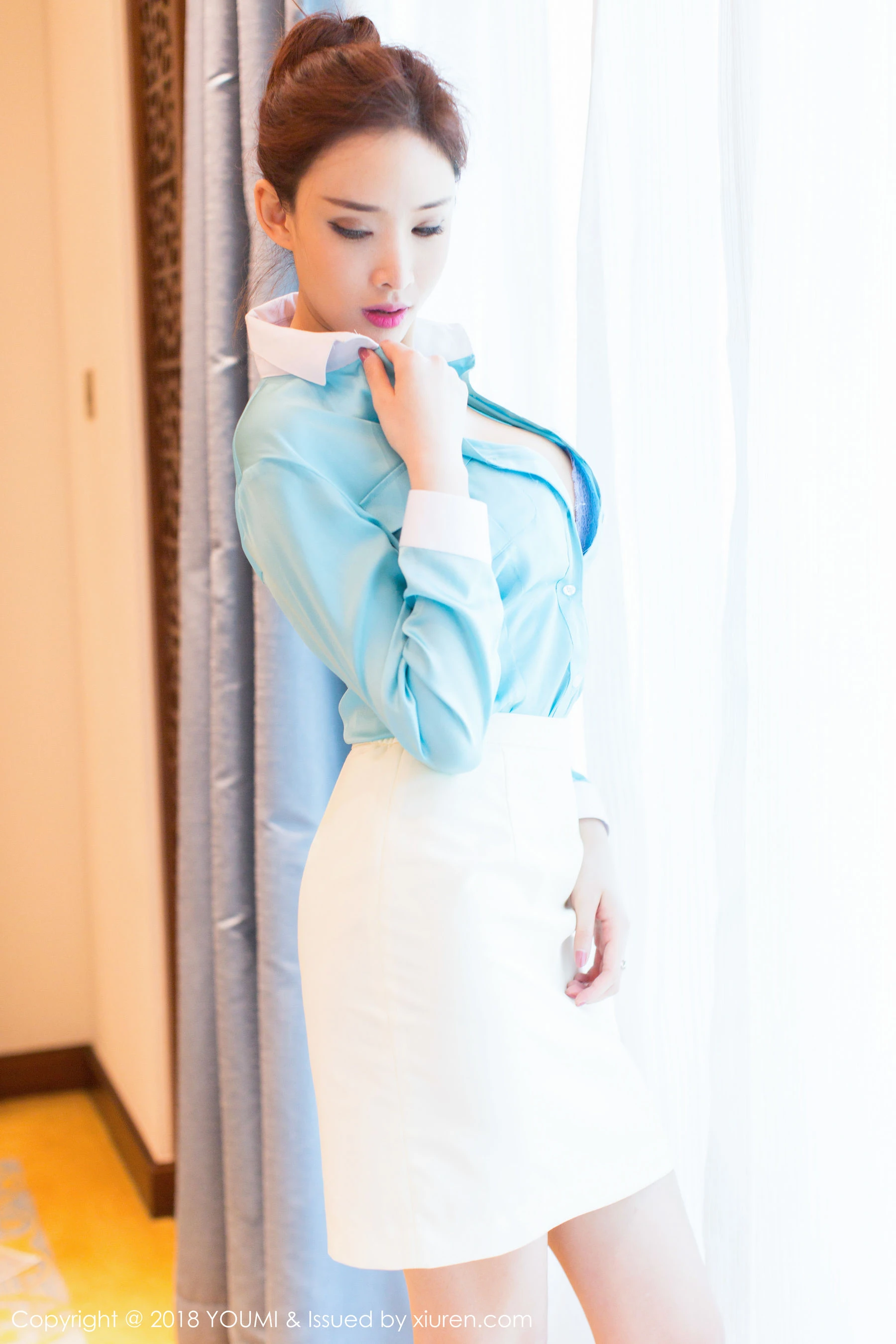  土肥圆矮挫穷《空姐服务》 尤蜜荟YouMi Vol.112第12张