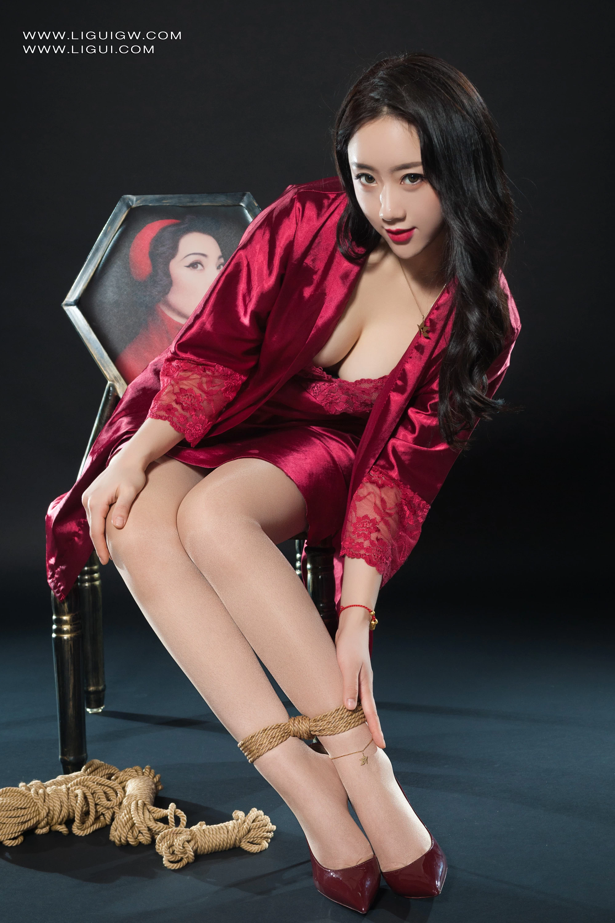 [Ligui丽柜] 2025.10.13 然情自缚 然然第5张