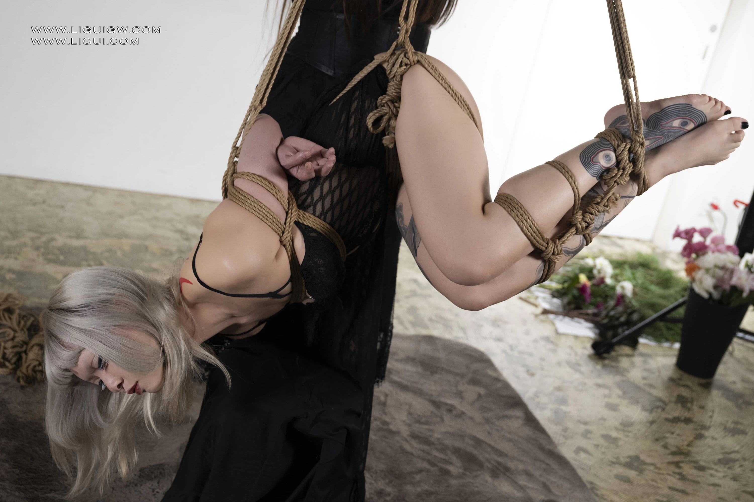 [Ligui丽柜] 2025.10.17 悬缚之舞 えたまめ第6张
