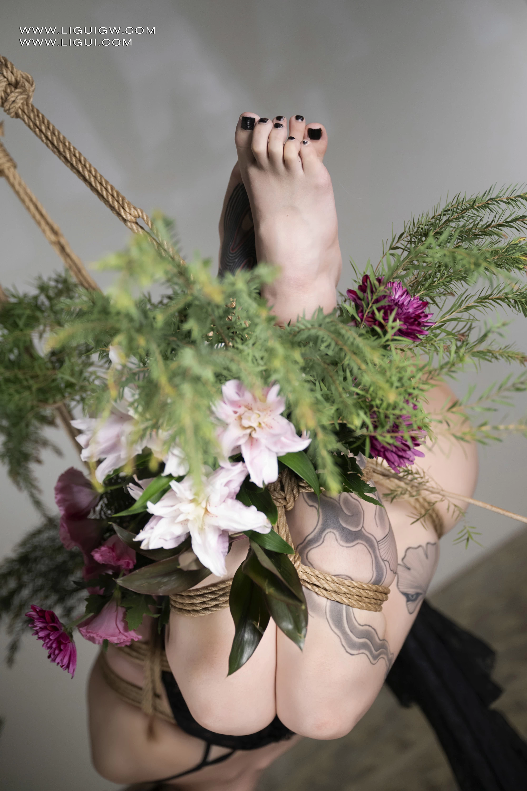 [Ligui丽柜] 2025.10.17 悬缚之舞 えたまめ第11张