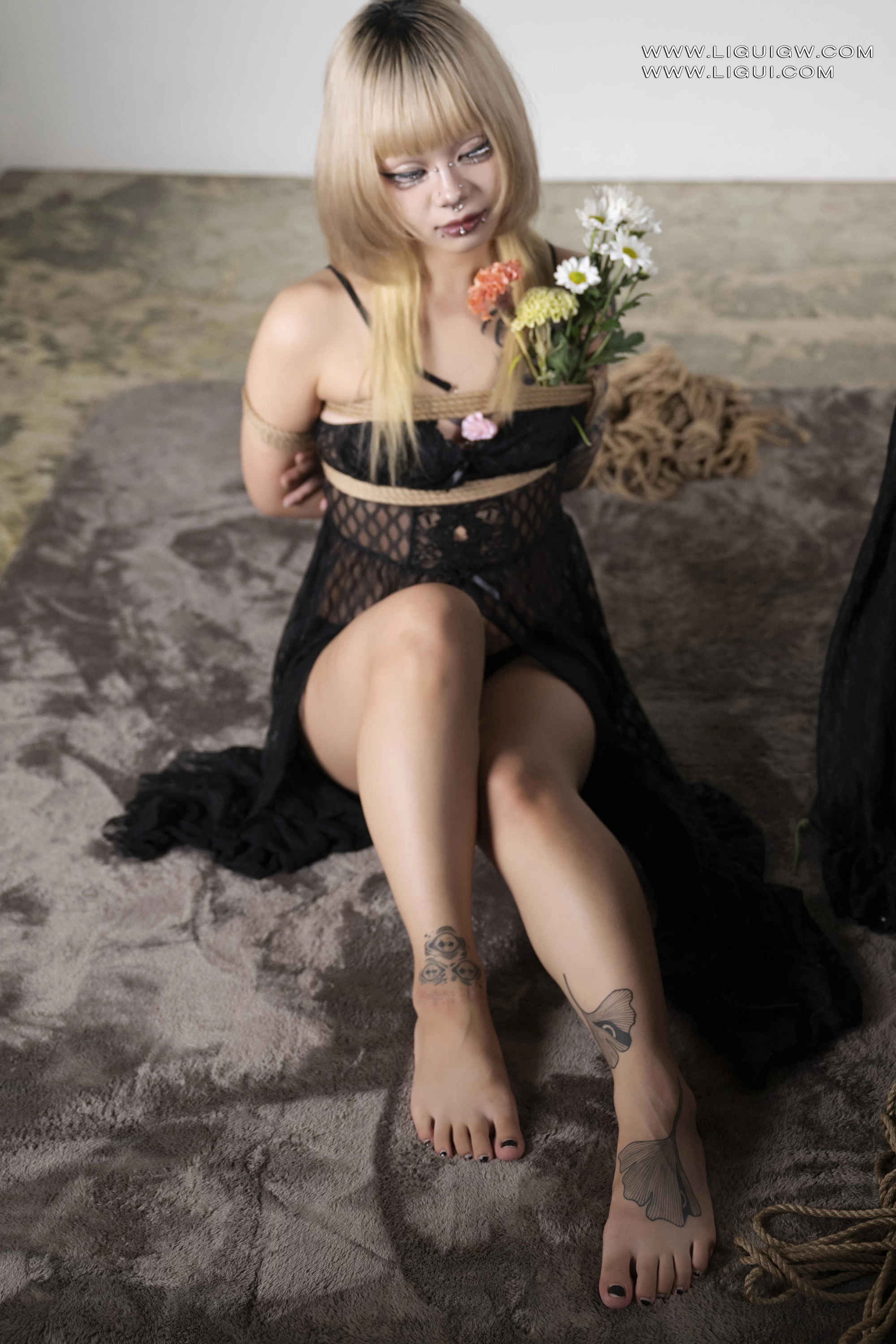 [Ligui丽柜] 2025.10.17 悬缚之舞 えたまめ第15张