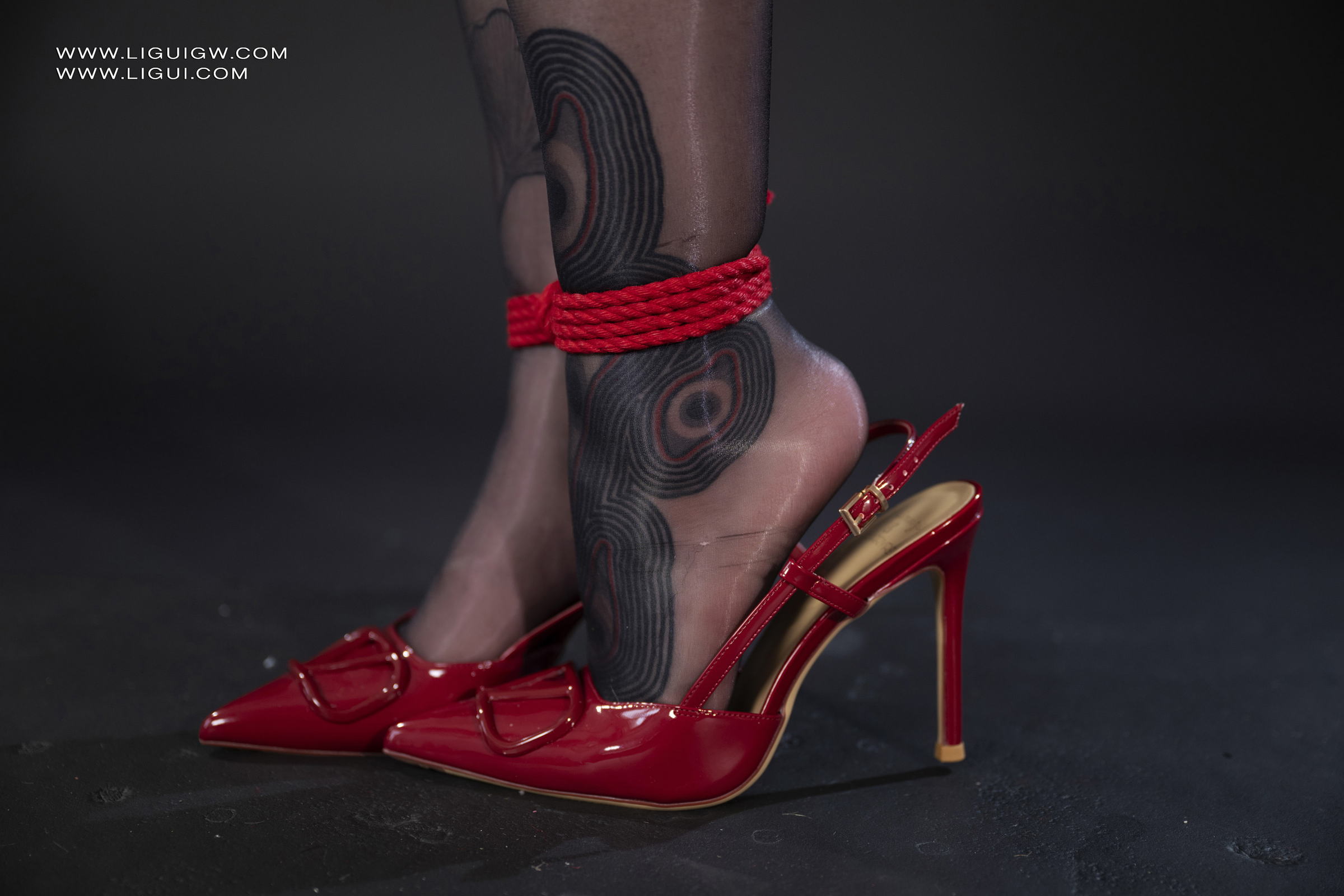 [Ligui丽柜] 2025.10.31《赤缚调教》えたまめ第6张