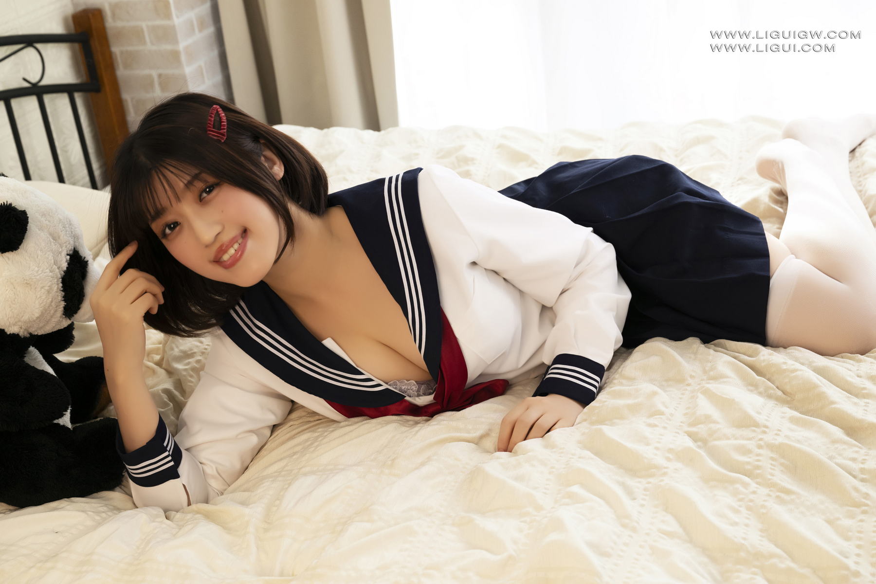 [Ligui丽柜] 2026.02.23 褪去丝袜的清纯学妹 大冢杏奈第9张