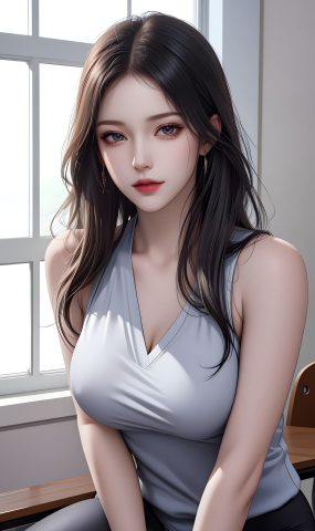 AI绘画 226 美女教师[24P]