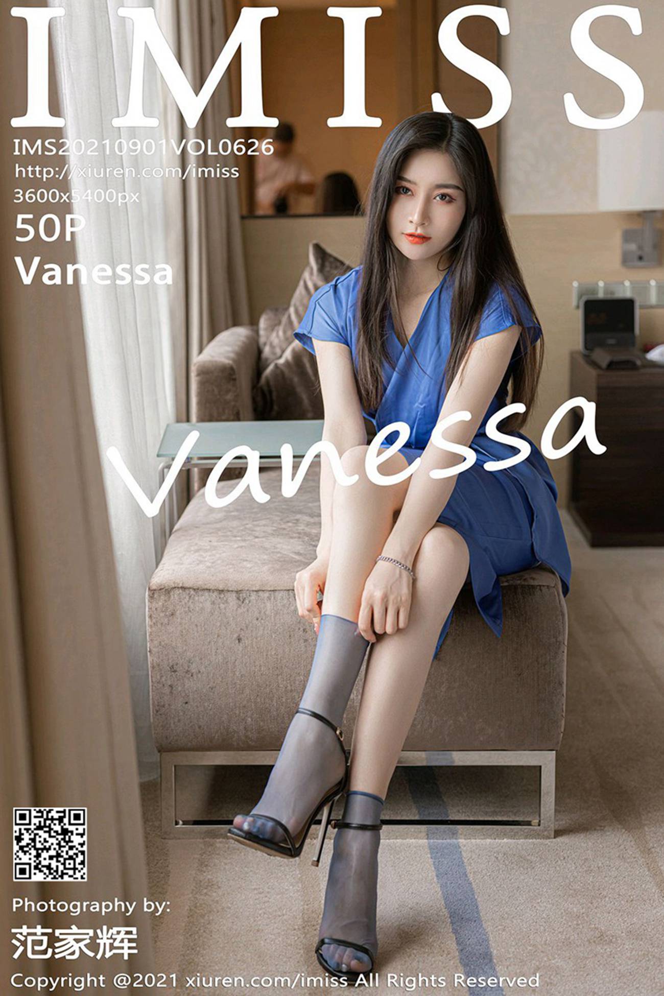 [IMiss爱蜜社]2021.09.01 VOL.626 Vanessa[50+1P]第10张