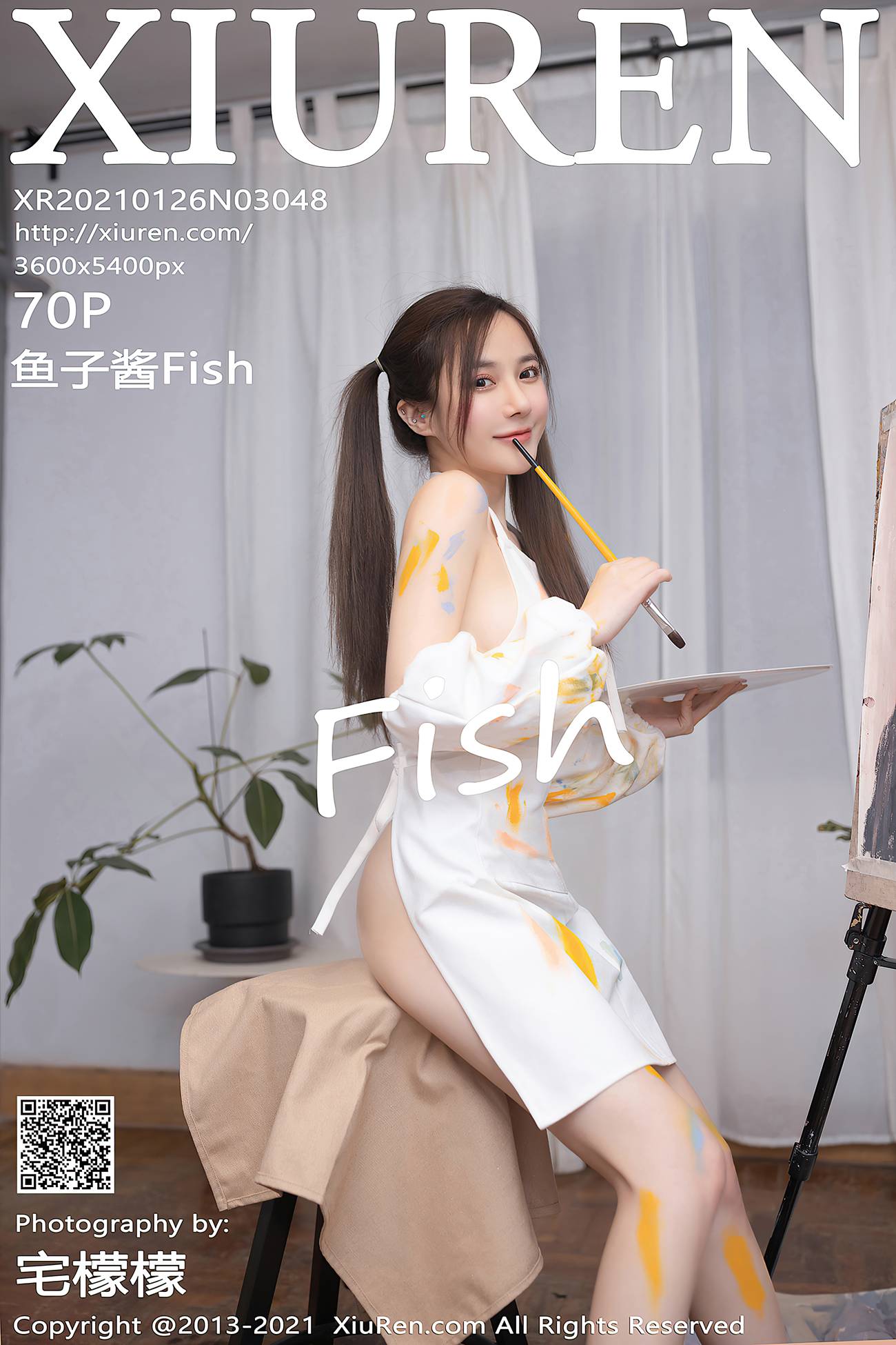 [XIUREN绣人网] 2021.01.26 No.3048 鱼子酱Fish [71P]第15张