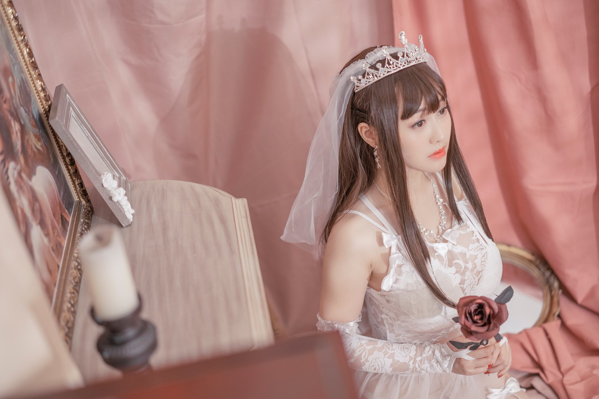 脱尾巴Mizuki &#8211; 婚纱[30P]第1张