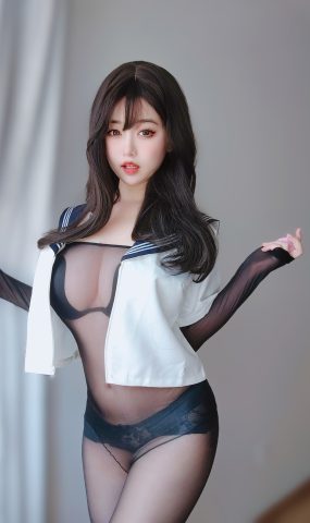 女主K   姓感水手服妹妹[15P]