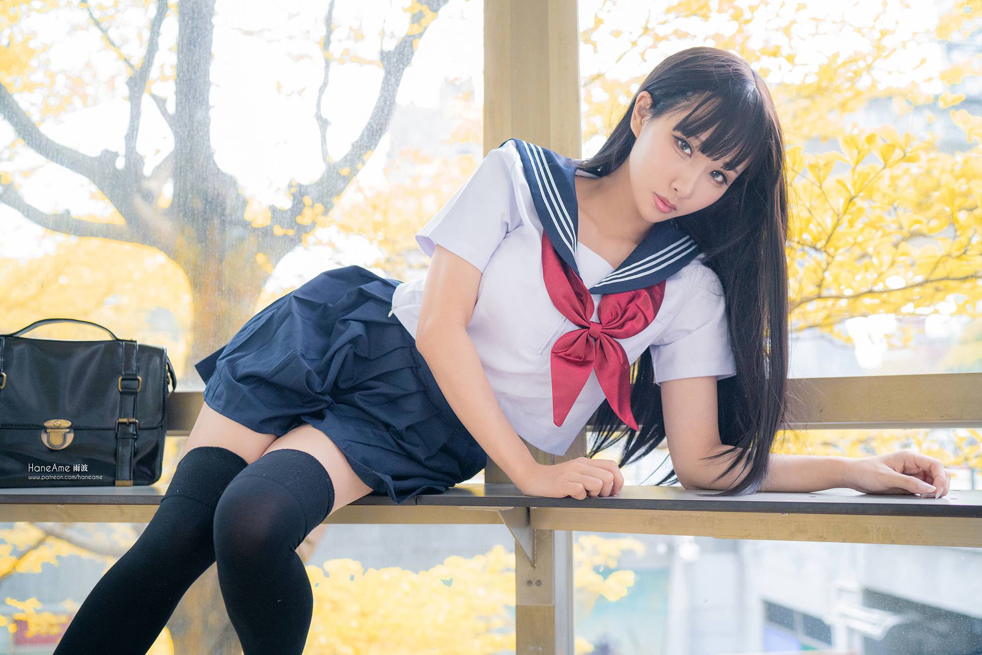 Hane Ame 雨波写真 &#8211; JK[16P]第3张