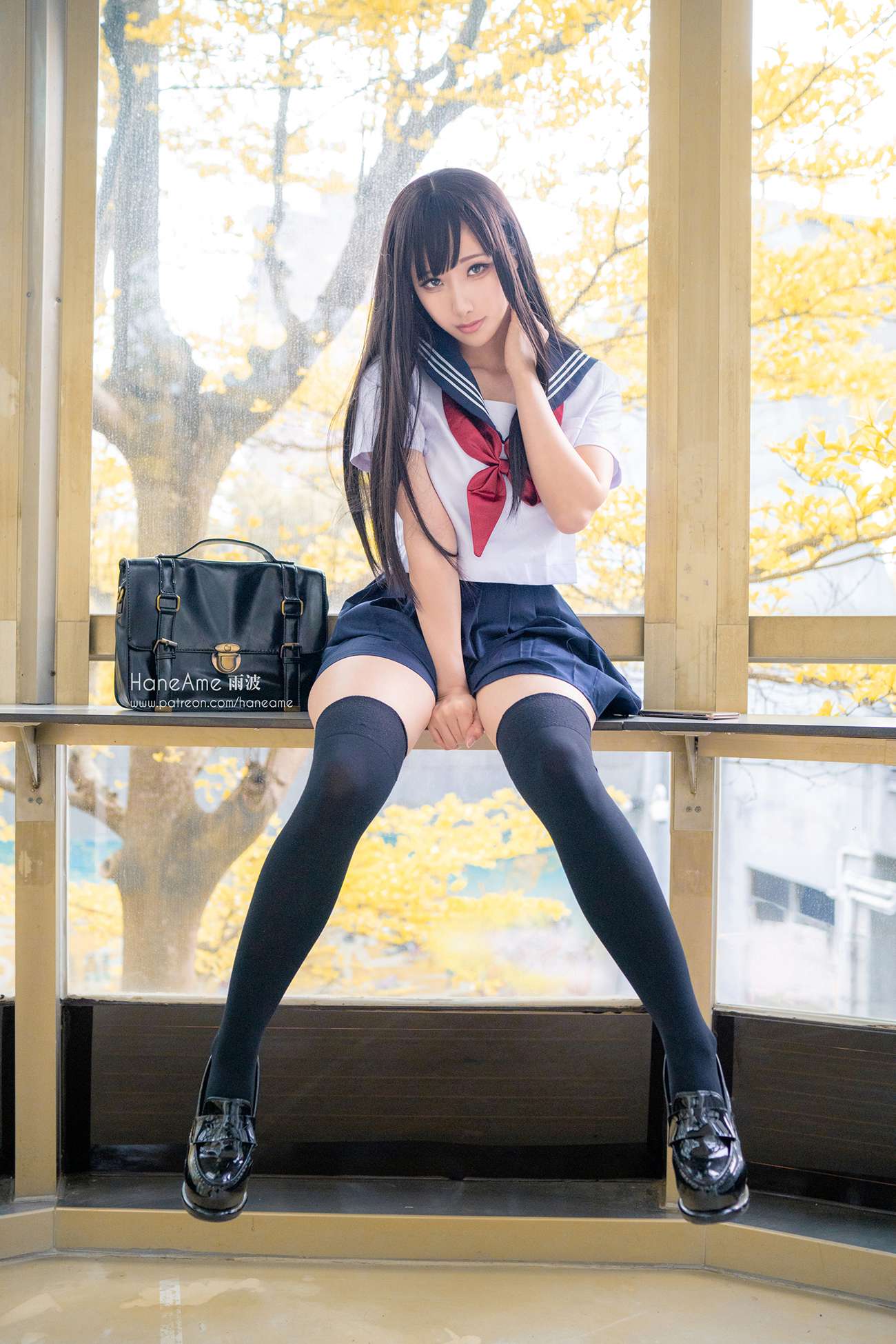 Hane Ame 雨波写真 &#8211; JK[16P]第3张