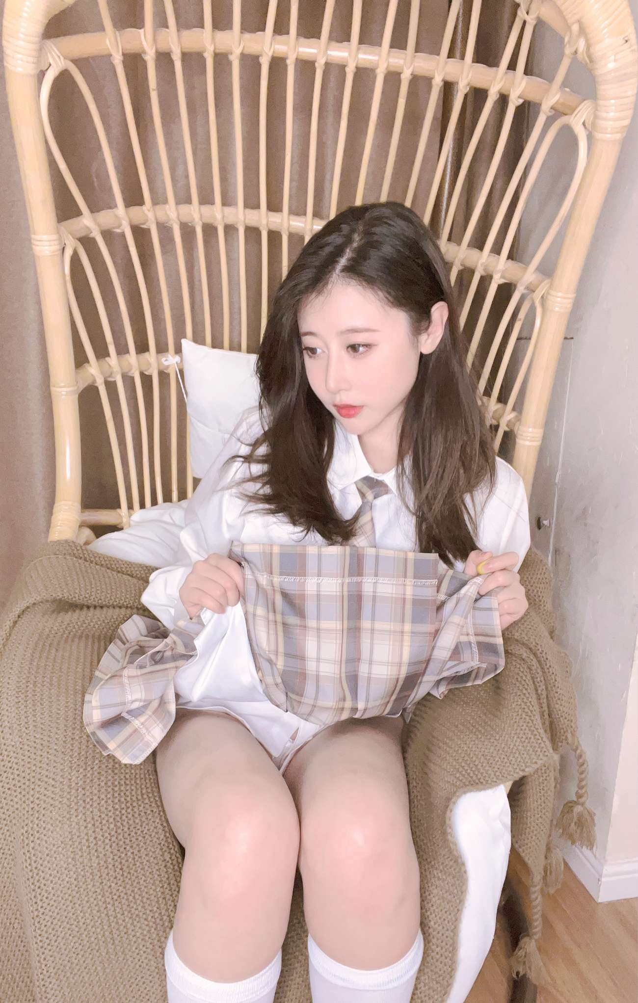 萌妹奈汐酱nice &#8211; JK [10P]第2张