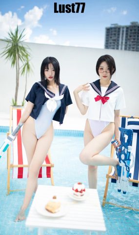 人气Coser@柒柒要乖哦 清凉夏日 [22P]